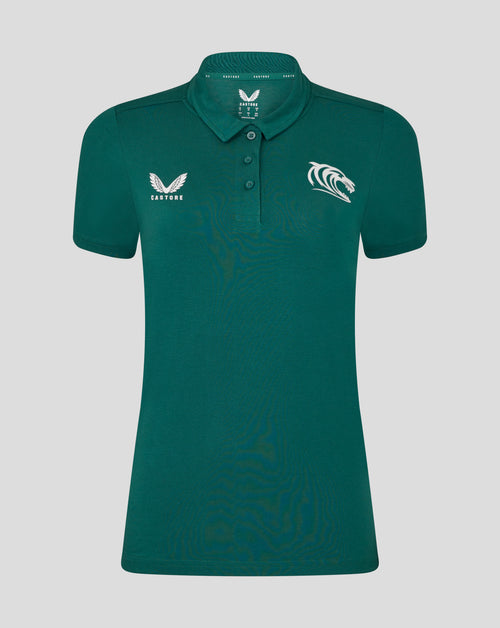 Leicester Tigers Women's 25/26 Training Polo - Botanical