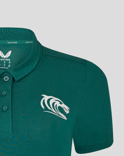 Leicester Tigers Women's 25/26 Training Polo - Botanical