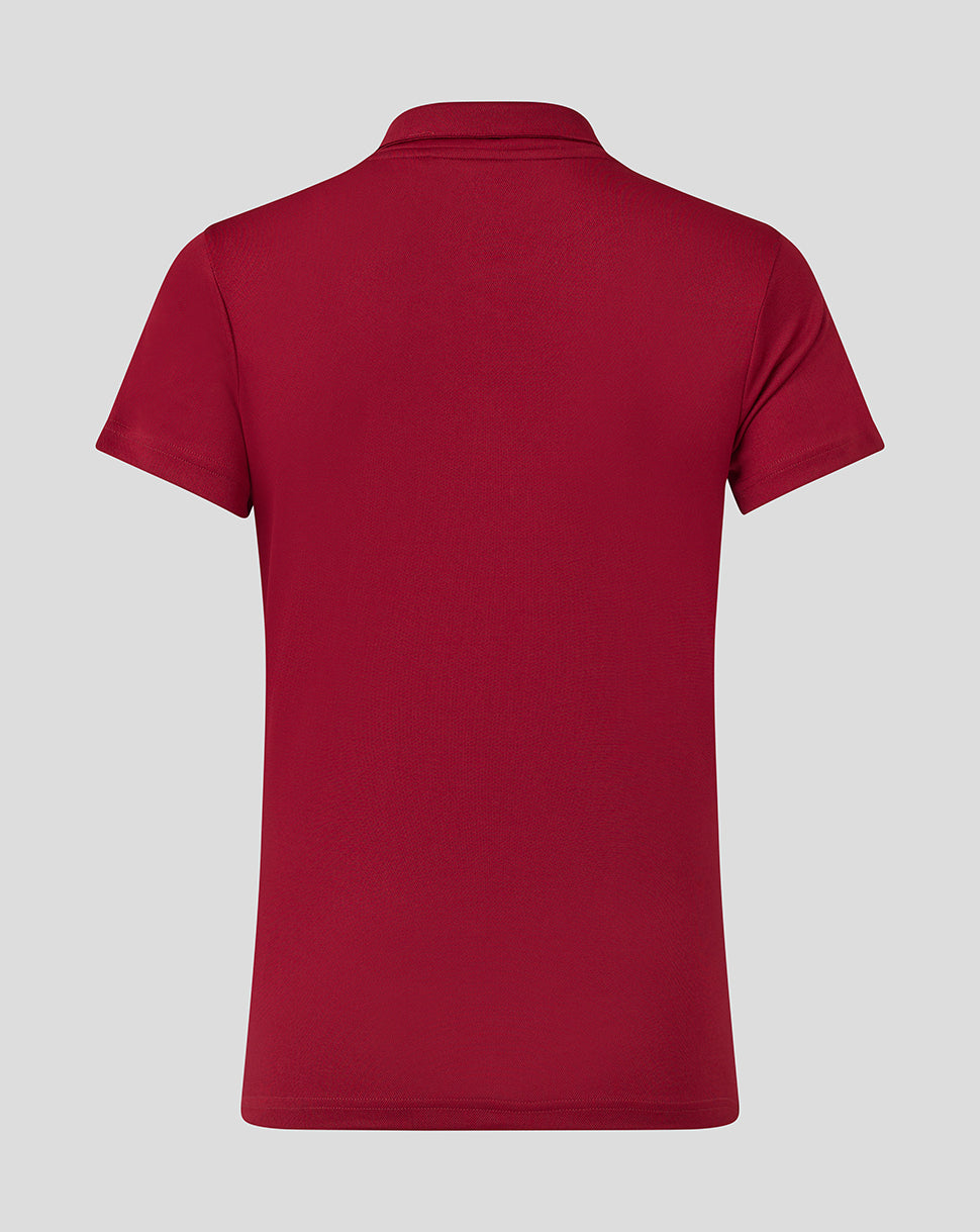 Womens Performance Polo - Biking Red