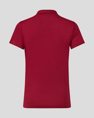 Womens Performance Polo - Biking Red