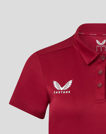 Womens Performance Polo - Biking Red