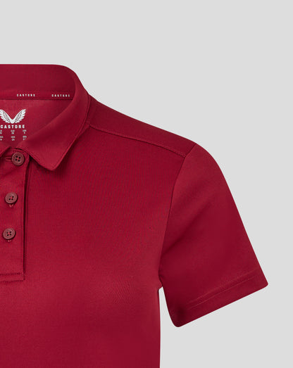 Womens Performance Polo - Biking Red
