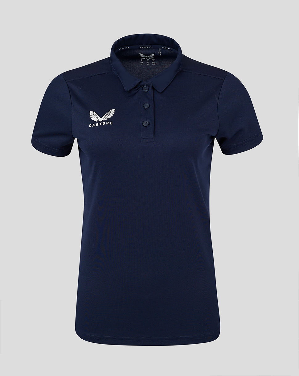 Womens Performance Polo - Peacoat