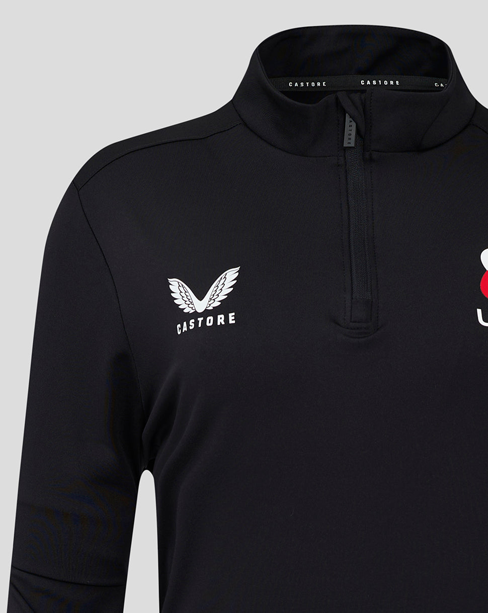ULSter Womens 24/25 1/4 Zip - Caviar