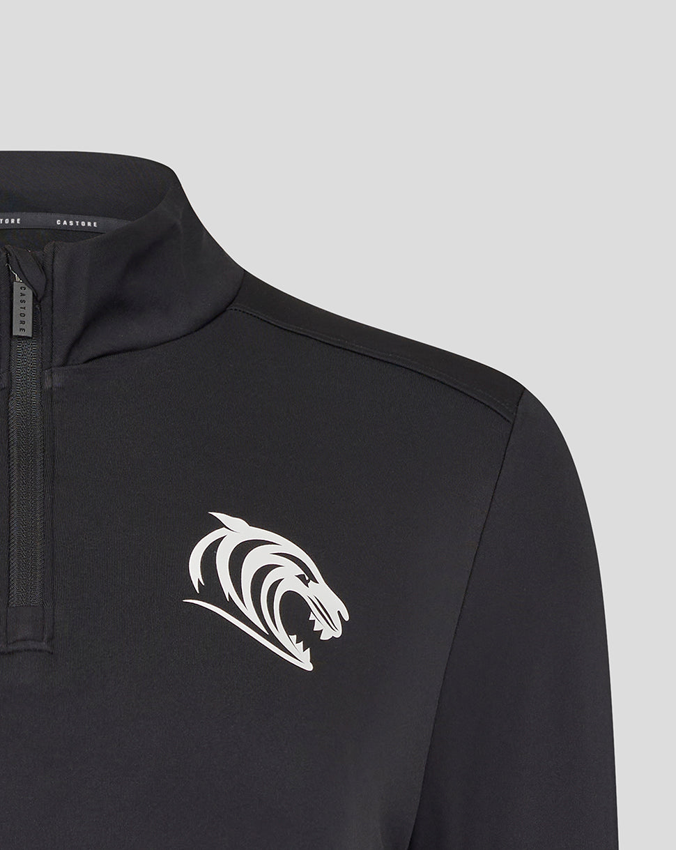 Leicester Tigers Women's 25/26 Training Midlayer - Caviar