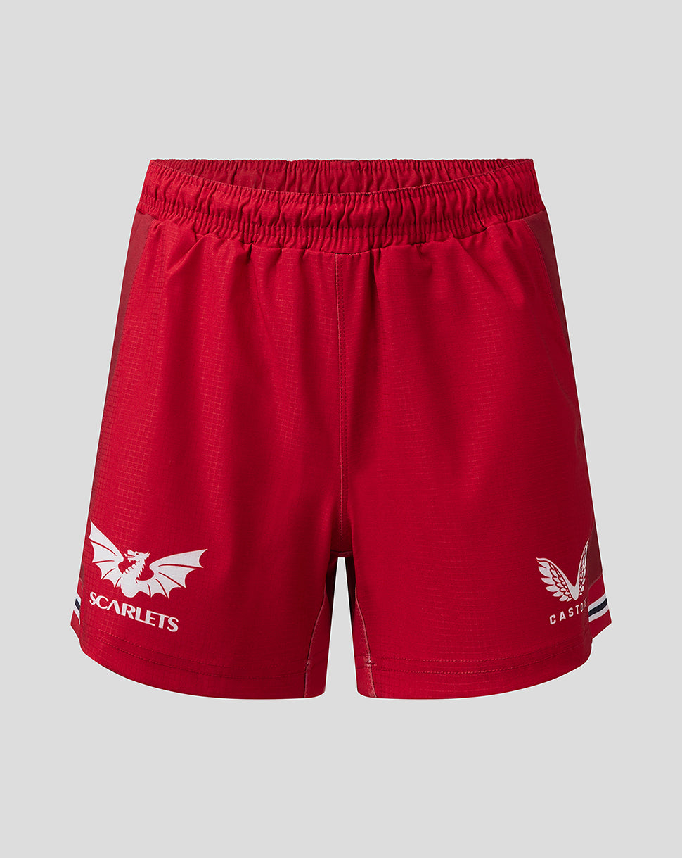 Scarlets Damen 23/24 Heim Pro Shorts - Rot