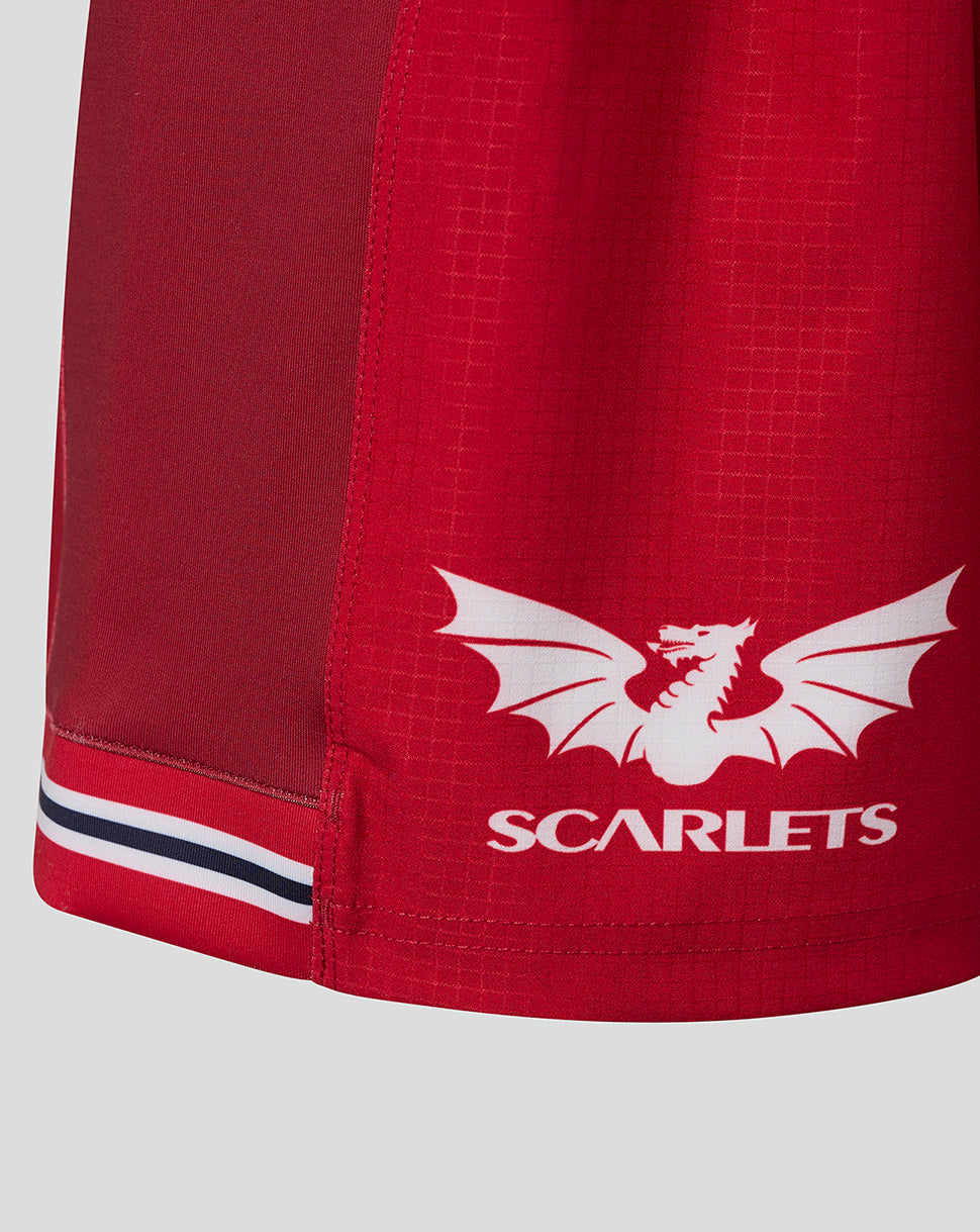 Scarlets Damen 23/24 Heim Pro Shorts - Rot
