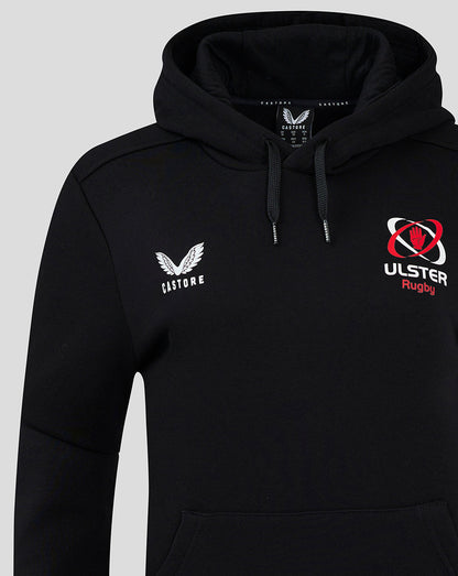 ULSter Womens 24/25 Cotton Rich Brushed Back Hoody - Caviar