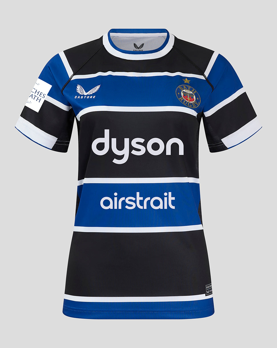 Camiseta Bath Rugby Mujer 24/25 Local - Surf The Web/Caviar
