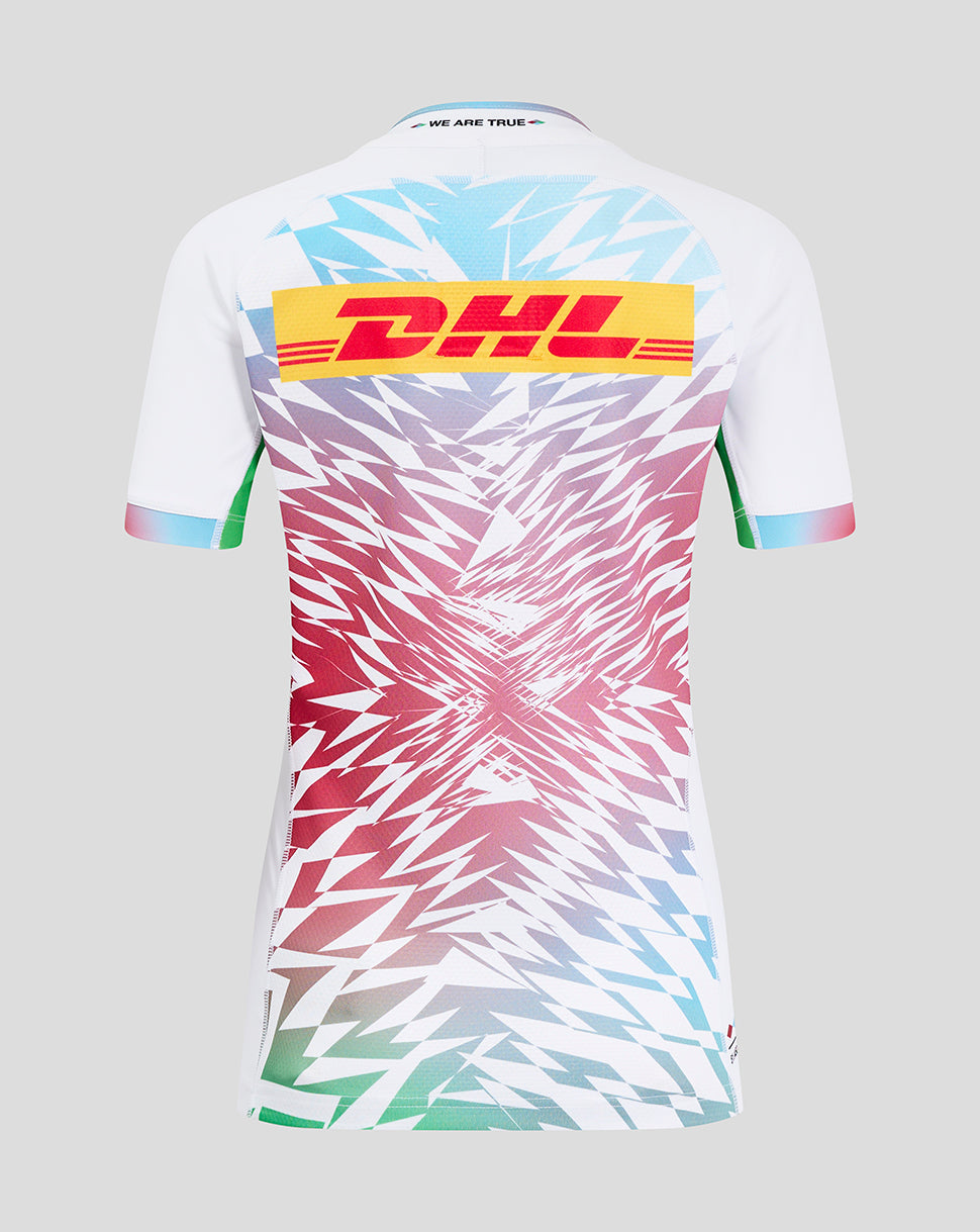 Harlequins Dames 24/25 Pro Uit Shirt - Wit