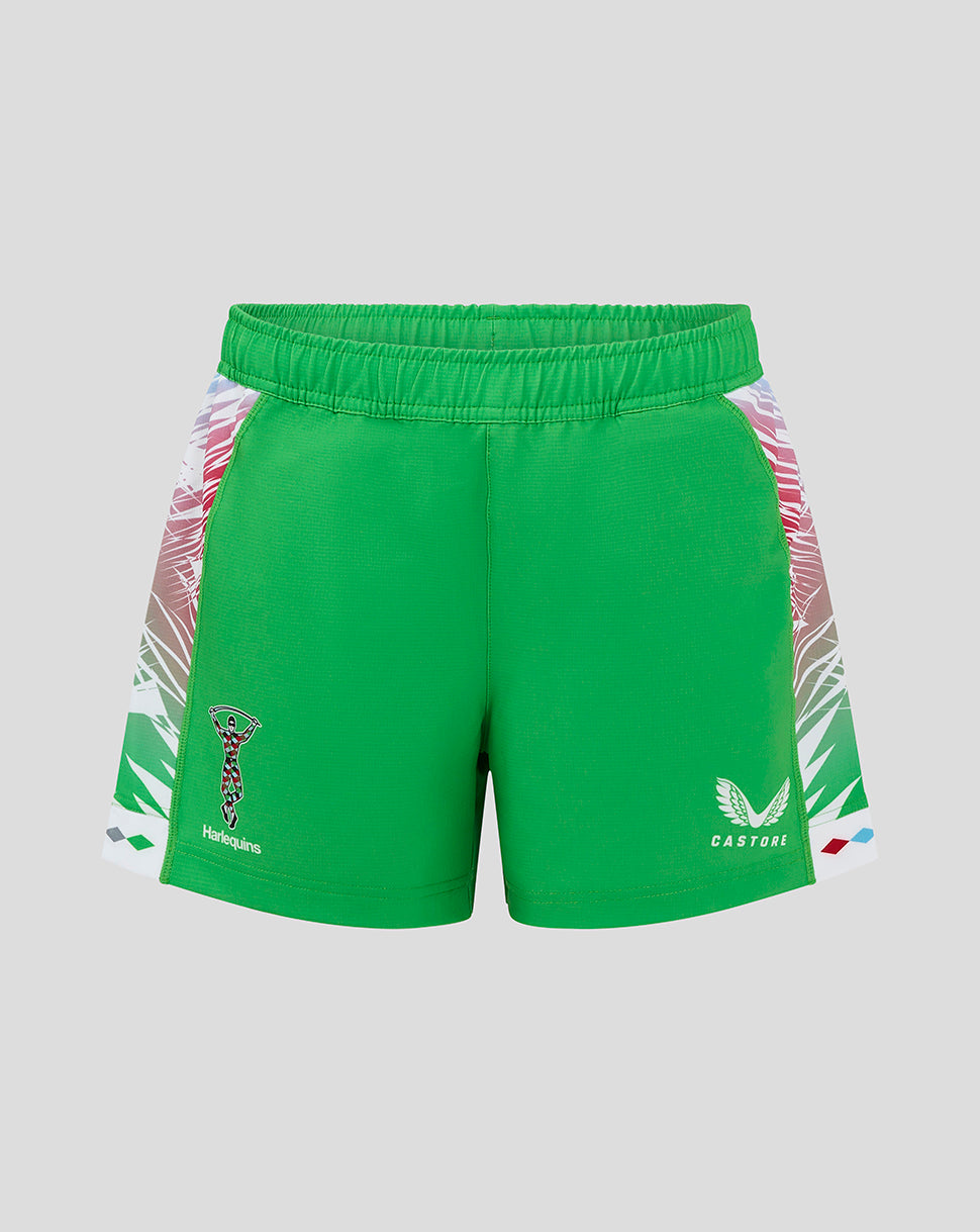 Harlequins Women's 24/25 Away Shorts - Green