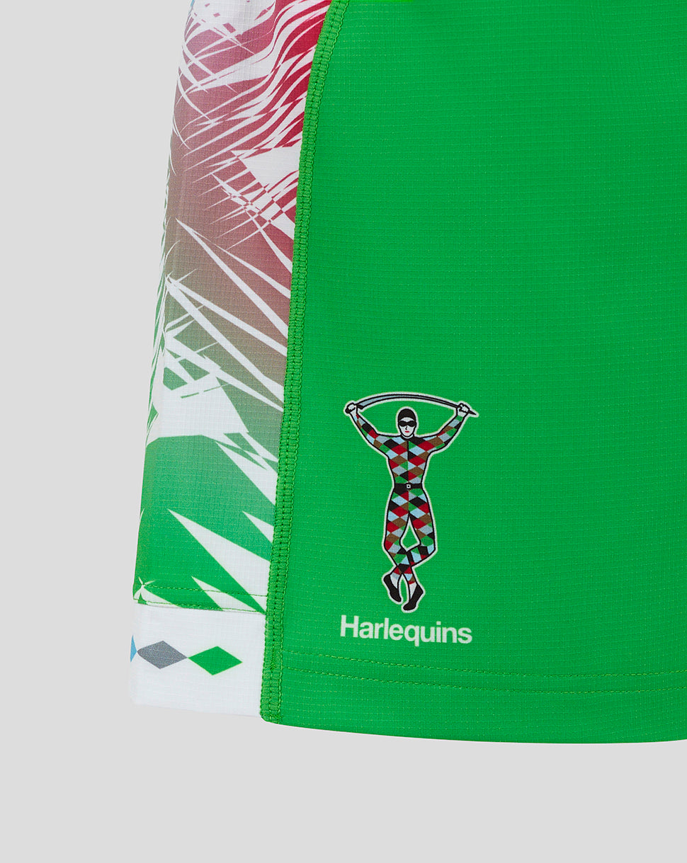 Harlequins Women's 24/25 Away Shorts - Green