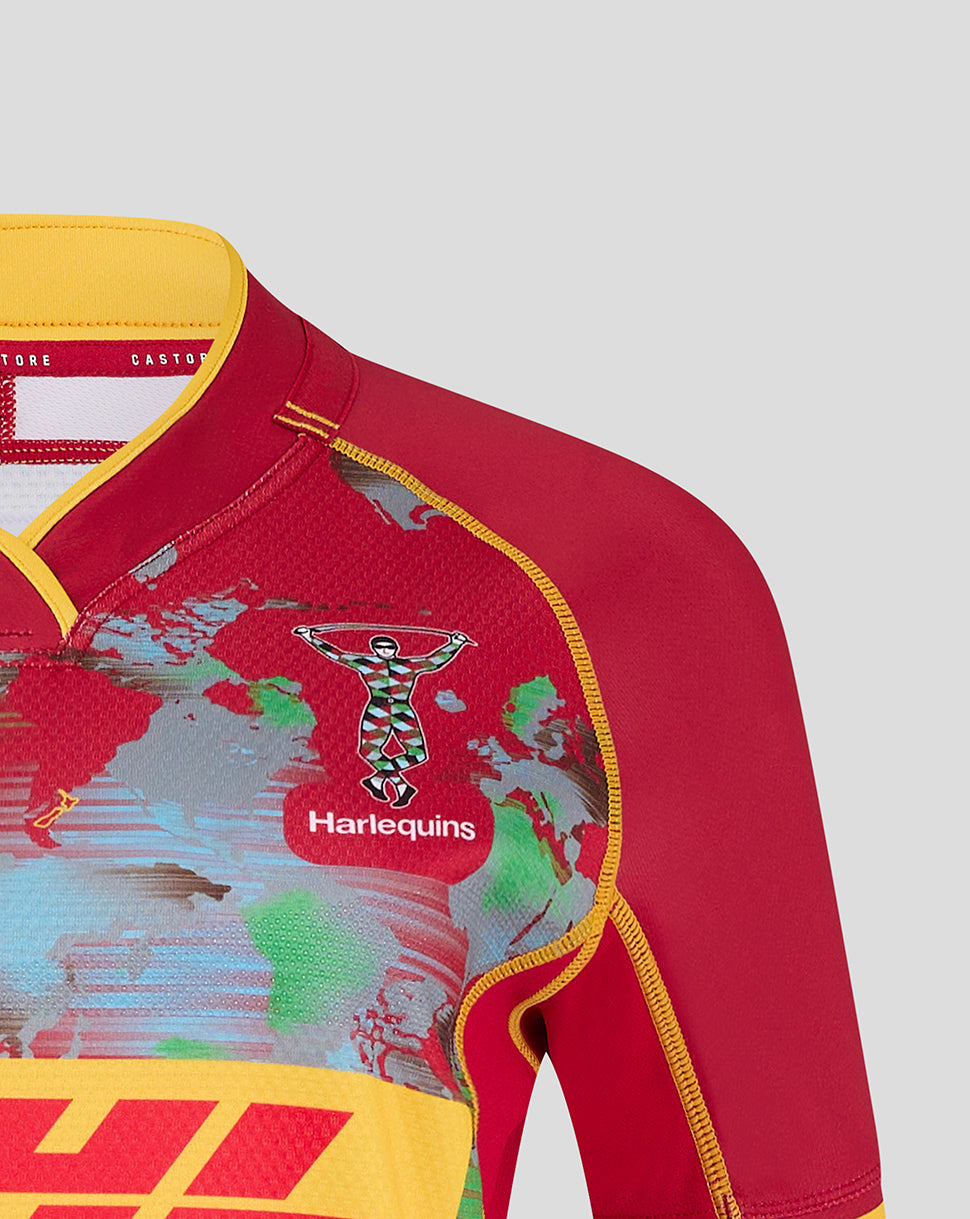 Camiseta Harlequins Mujer Pro Big Game 24/25 - Rojo