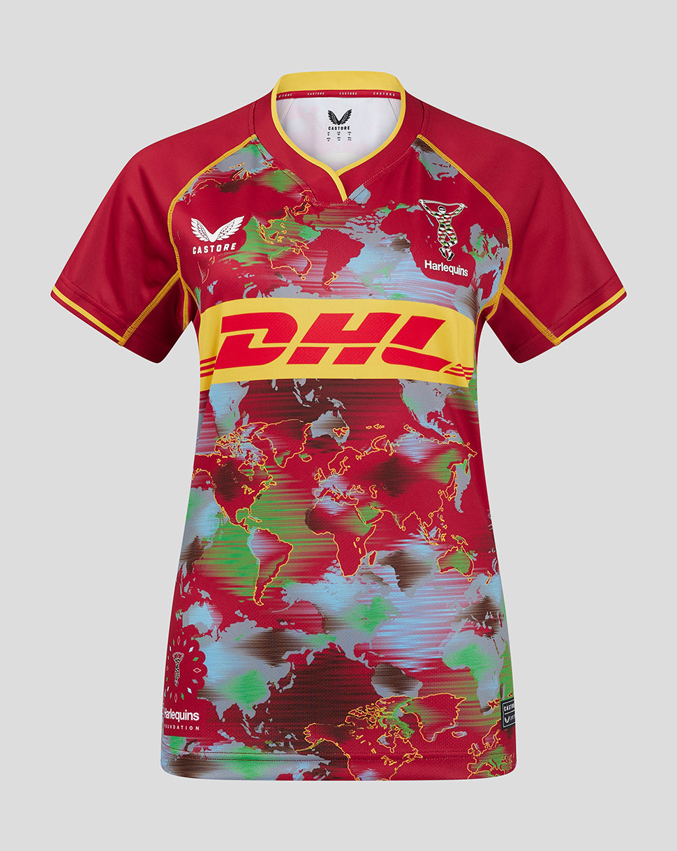 Harlequins Damen Big Game Trikot 24/25 - Rot