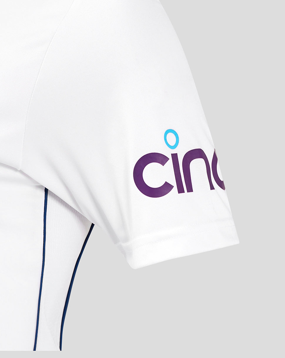 England Cricket 2024 Women's Test Short Sleeve Shirt