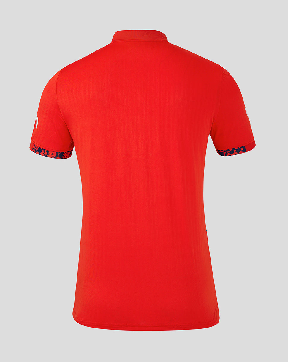 Camiseta England Cricket Mujer 24/25 T20 World Cup - Rojo