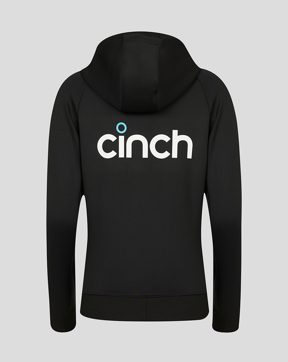 England Cricket Women's 24/25 Full Zip Training Hoody - Black/Purple