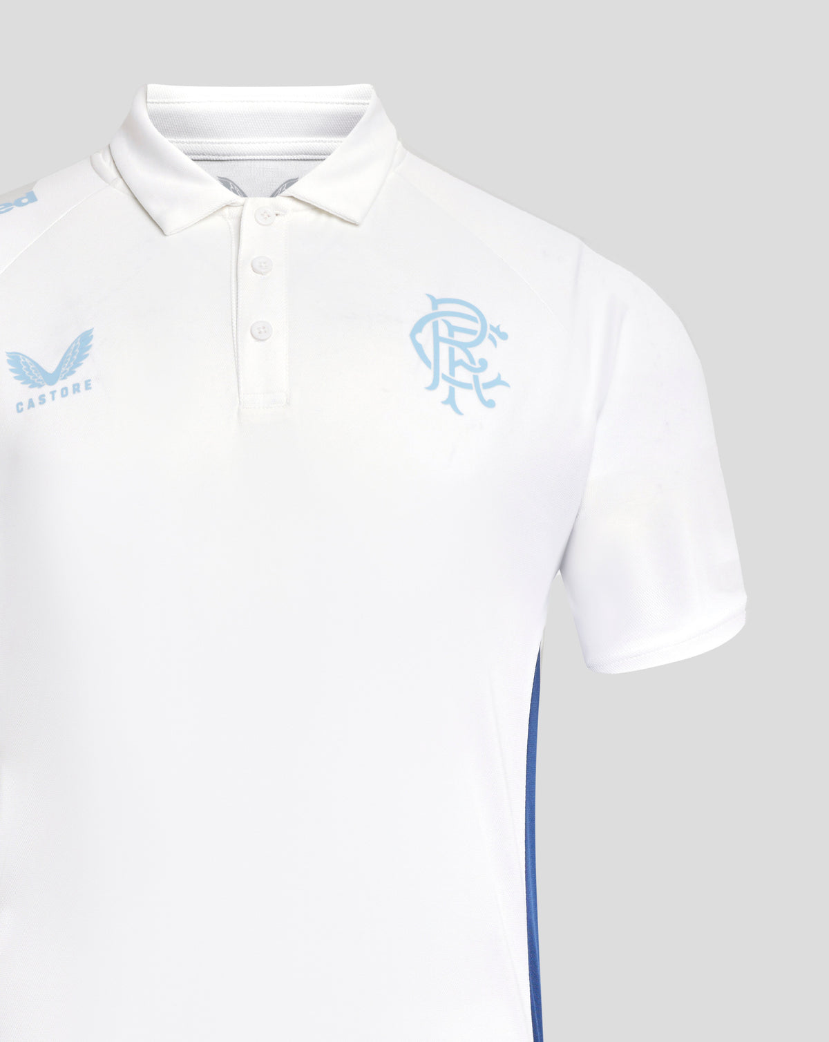 Rangers 24/25 Damen Pro Players Presentation Poloshirt - Strahlend Weiss/Blue Depths