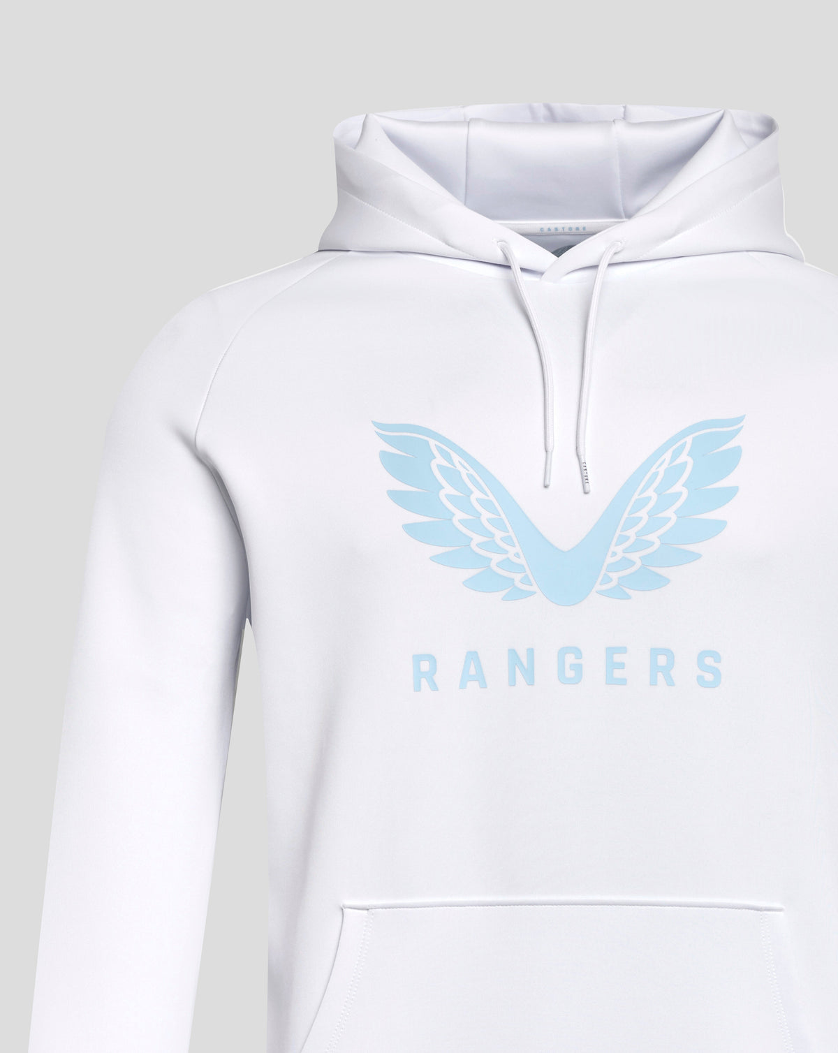 Rangers 24/25 Damen Pro Players Scuba Lock Up Logo Hoodie - Strahlend Weiss