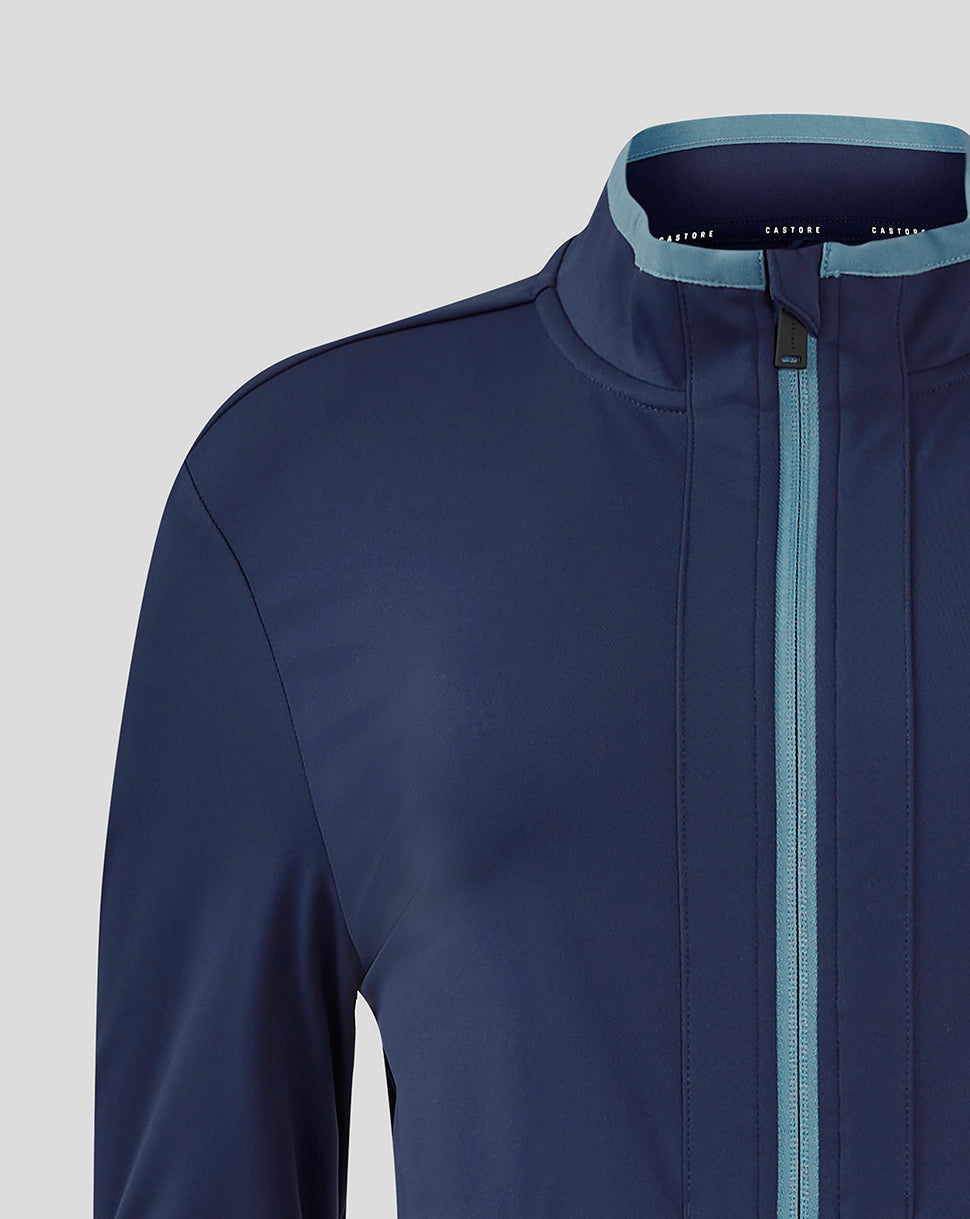 Rangers Damen 24/25 Travel Jacke - Marineblau