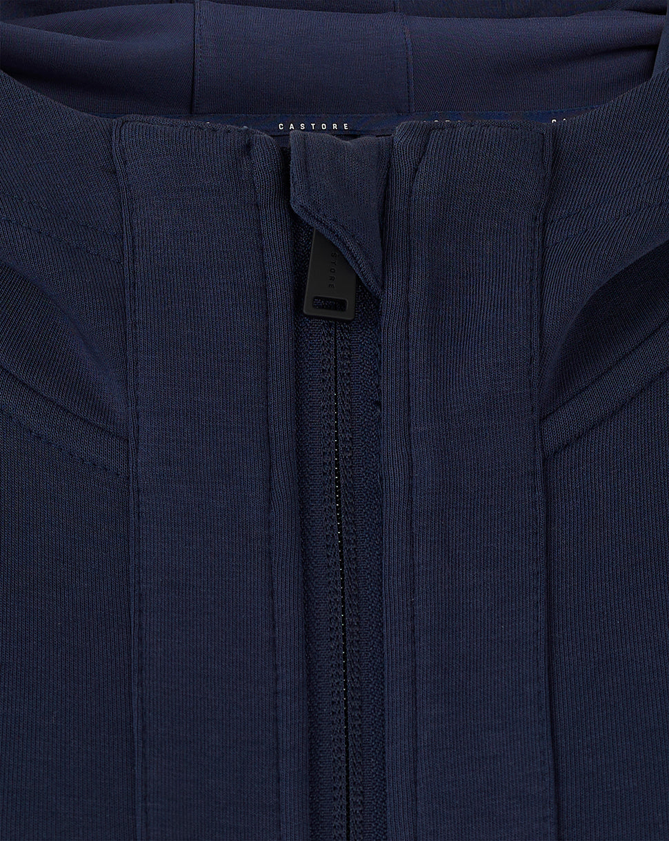Chaqueta Rangers Mujer 24/25 Con capucha Travel - Azul marino