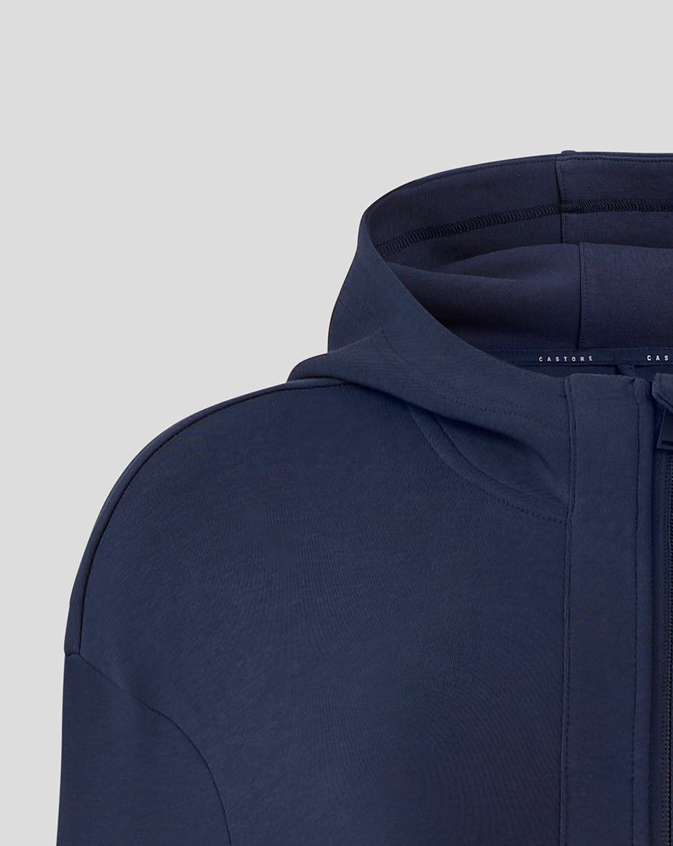 Chaqueta Rangers Mujer 24/25 Con capucha Travel - Azul marino