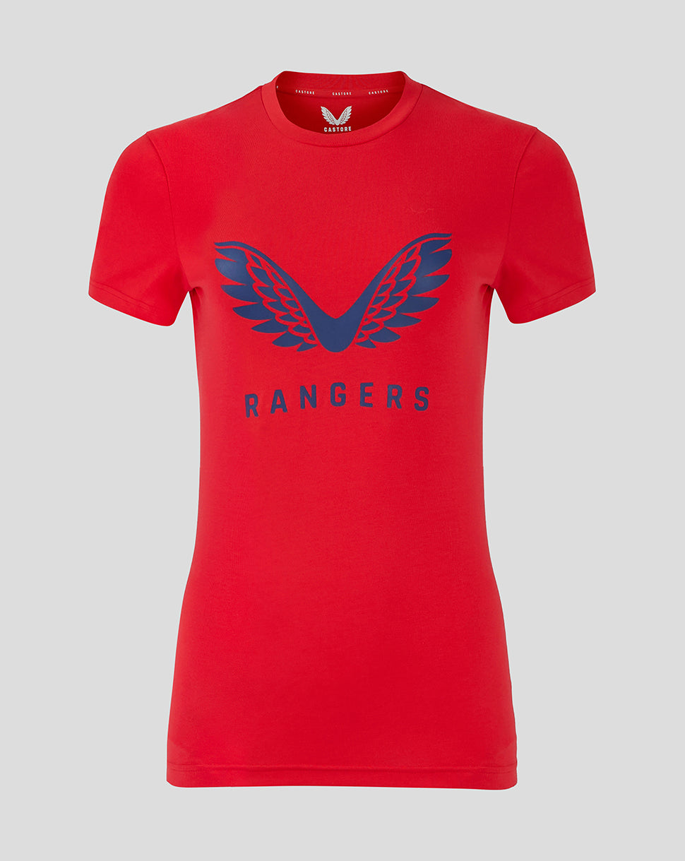 Rangers Women's 24/25 Pro Players Cup Training T-Shirt - Red