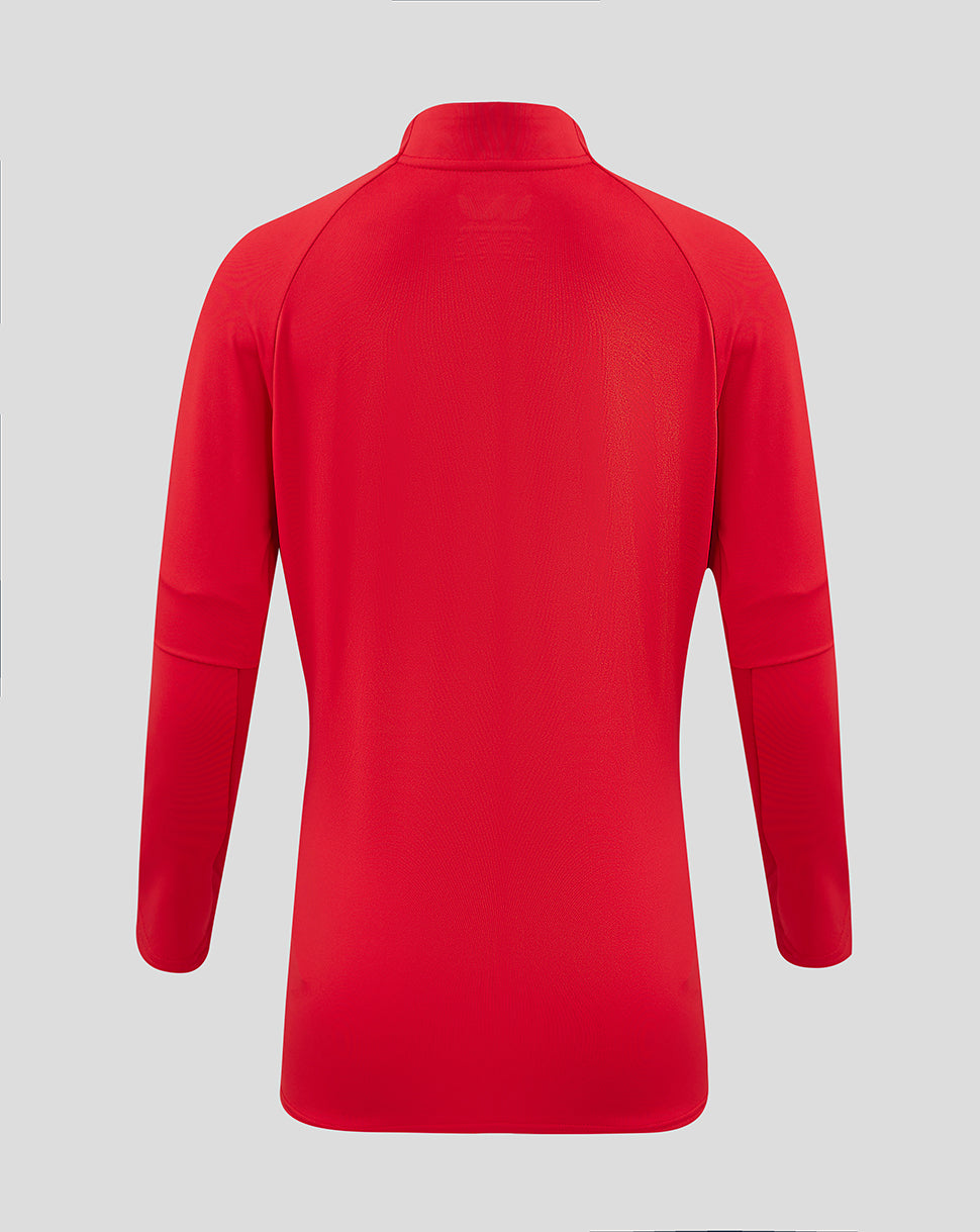 Saracens Damen 24/25 Trainings-1/4-Zip – Rot - Rot