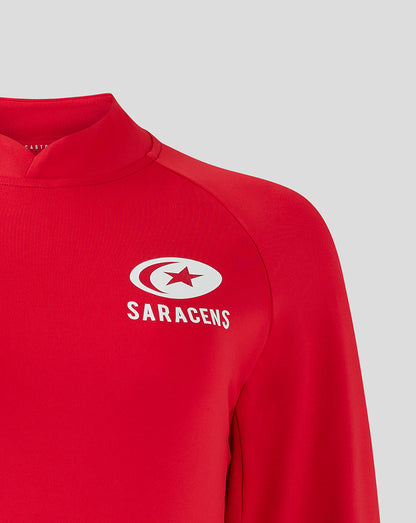 Saracens Women's 24/25 Training Mid-Layer - Red