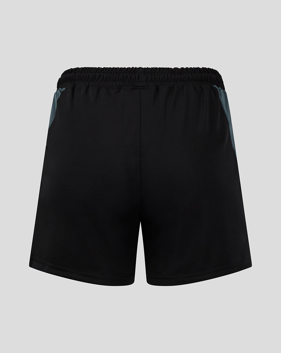 Preston Women's 24/25 Training Shorts With Pockets - Black