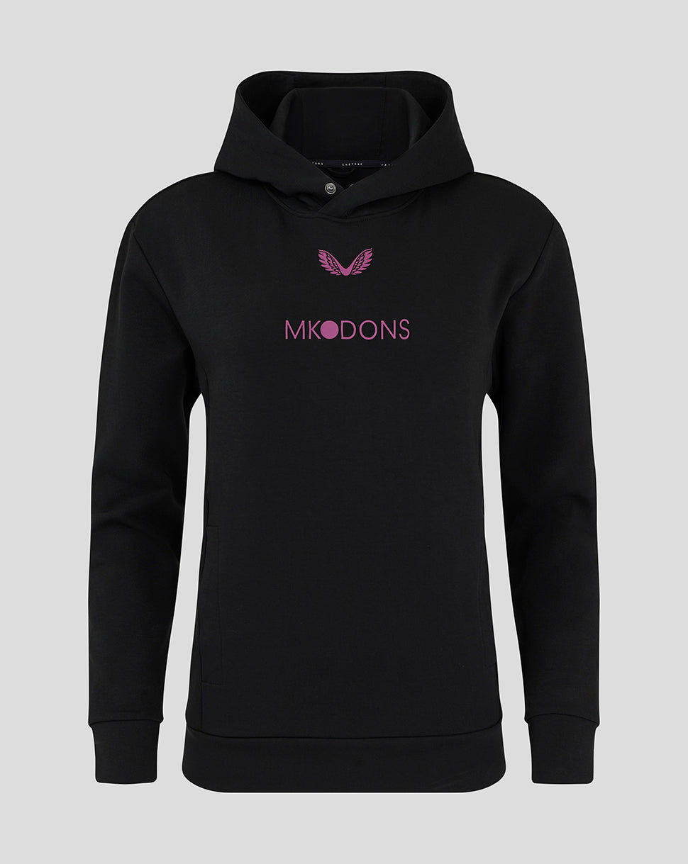 Mk Dons Women's 24/25 Travel Logo Hoody