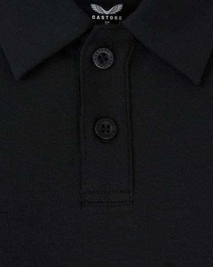 Mansfield Women's 24/25 Travel Polo - Black