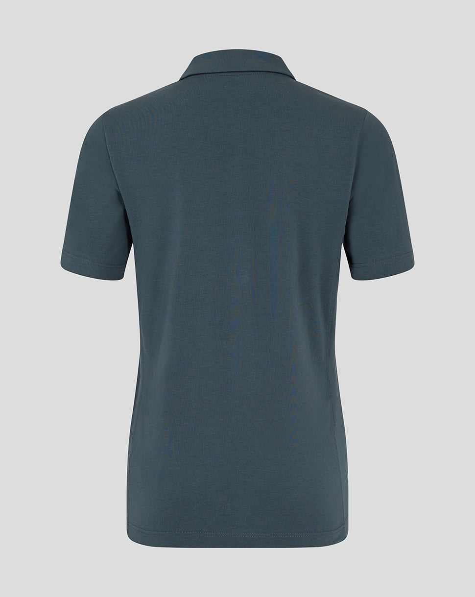 Preston Women's 24/25 Travel Polo - Dark Slate