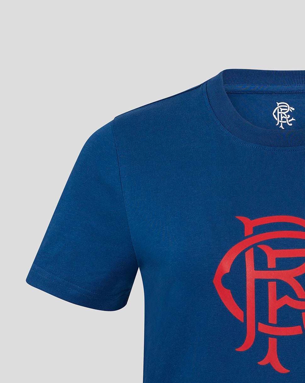 Rangers Women's Core Fan Crest Top - Navy