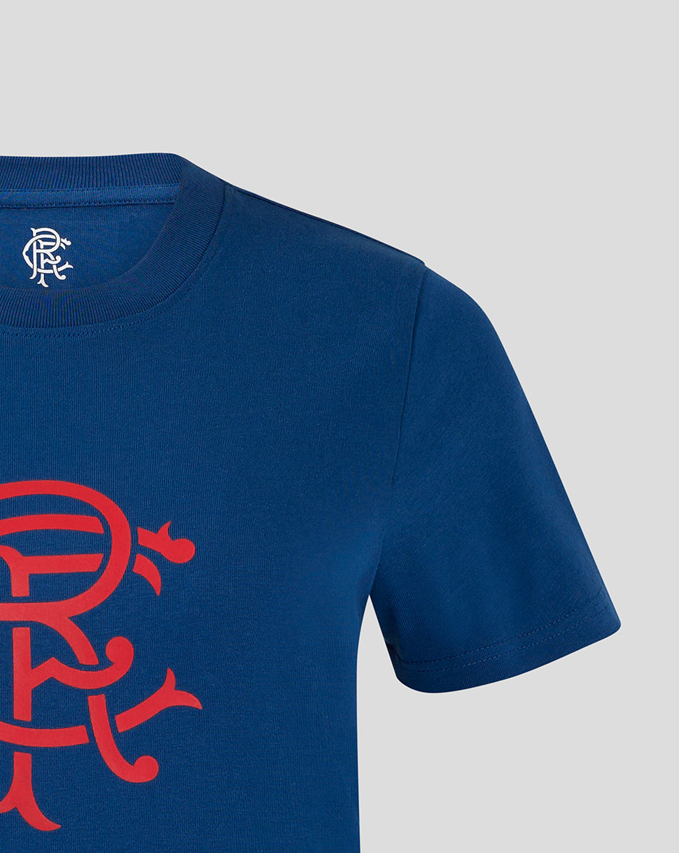 Rangers Women's Core Fan Crest Top - Navy