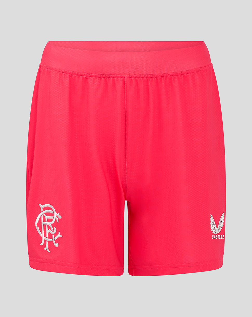 Rangers Damen 24/25 Auswärts Goalkeeper Shorts - Rot