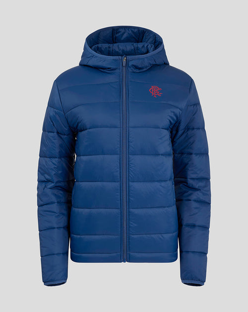 Rangers Women's Core Fan Puffer Jacket - Navy