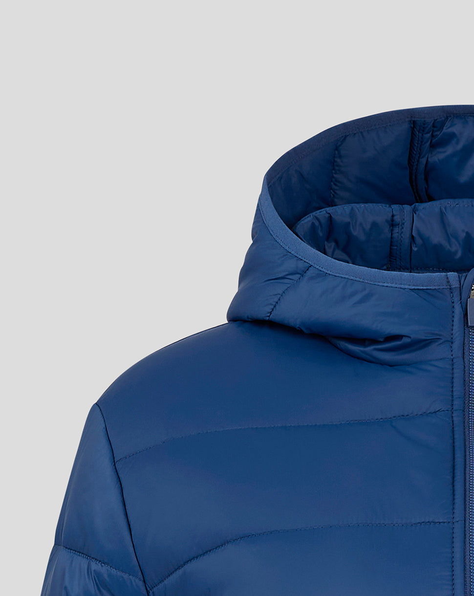 Rangers Damen Core Fan Steppjacke – Marineblau - Marineblau/Blau
