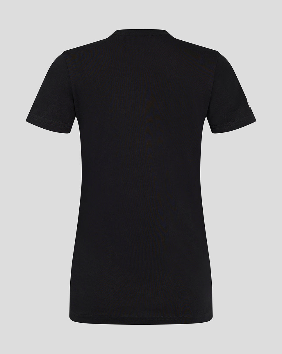 Saracens Women's Classic Cotton Tee - Black - Black