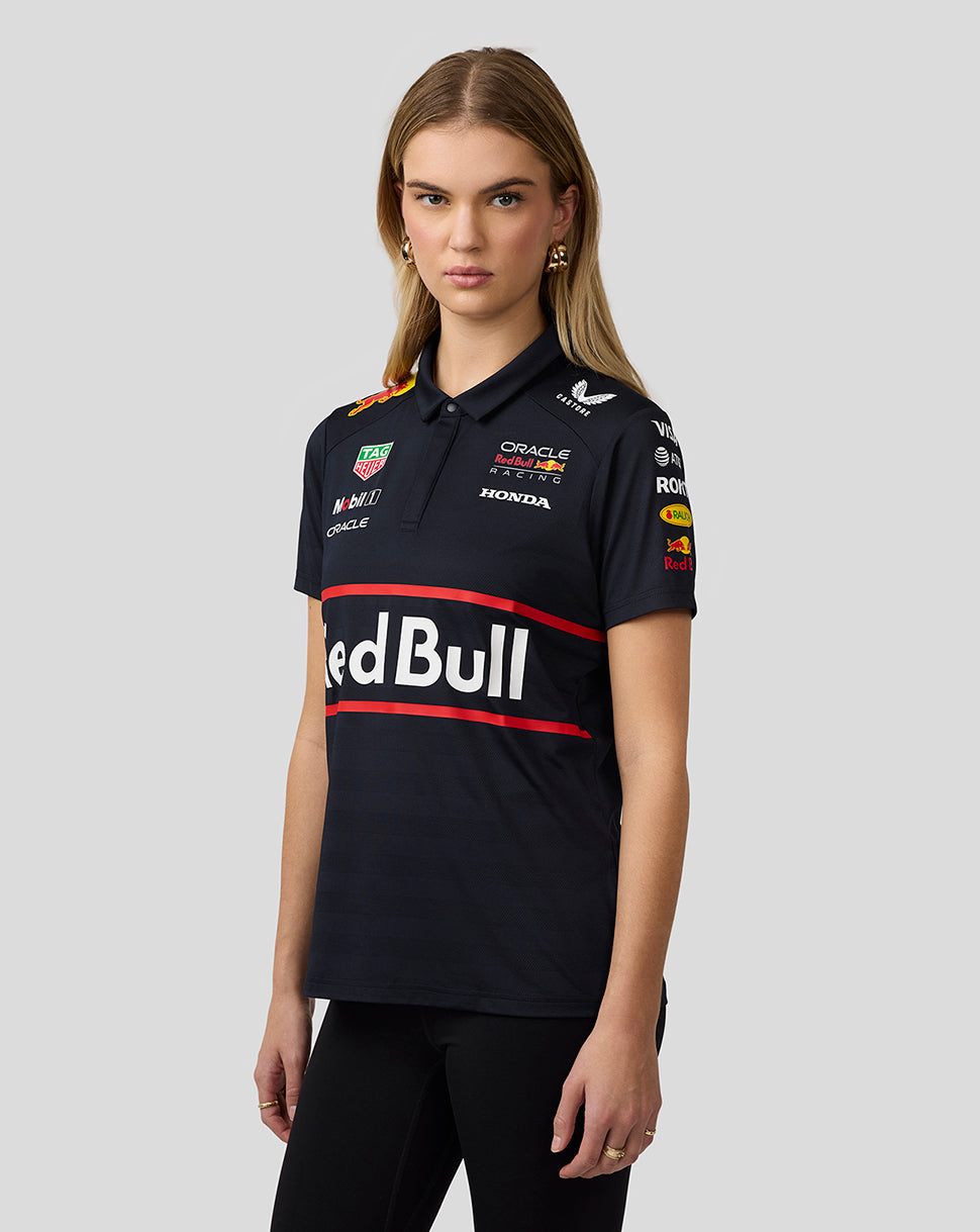 Oracle Red Bull Racing dames Teamline poloshirt met korte mouw – Night Sky - Night Sky
