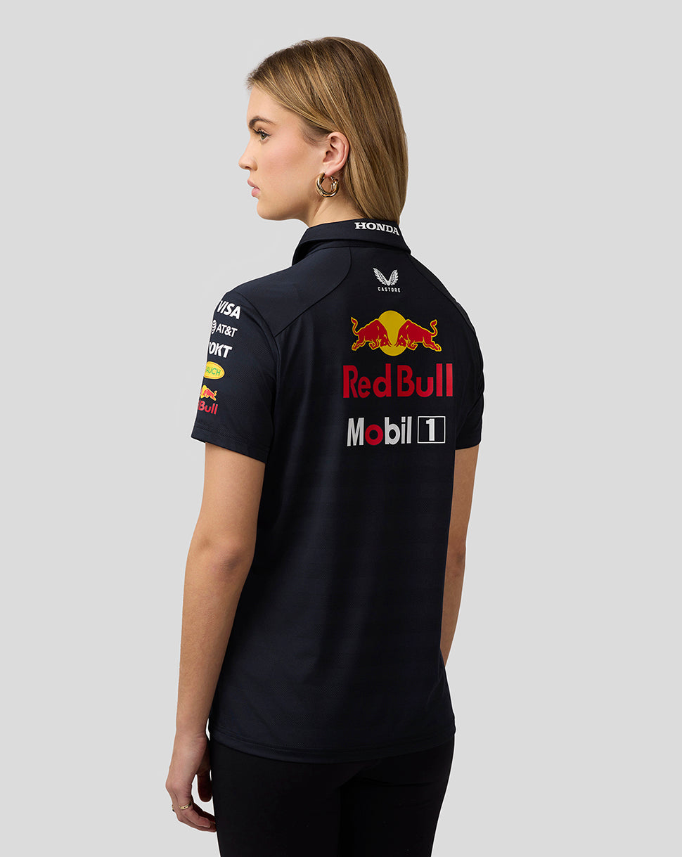 Oracle Red Bull Racing dames Teamline poloshirt met korte mouw – Night Sky - Night Sky