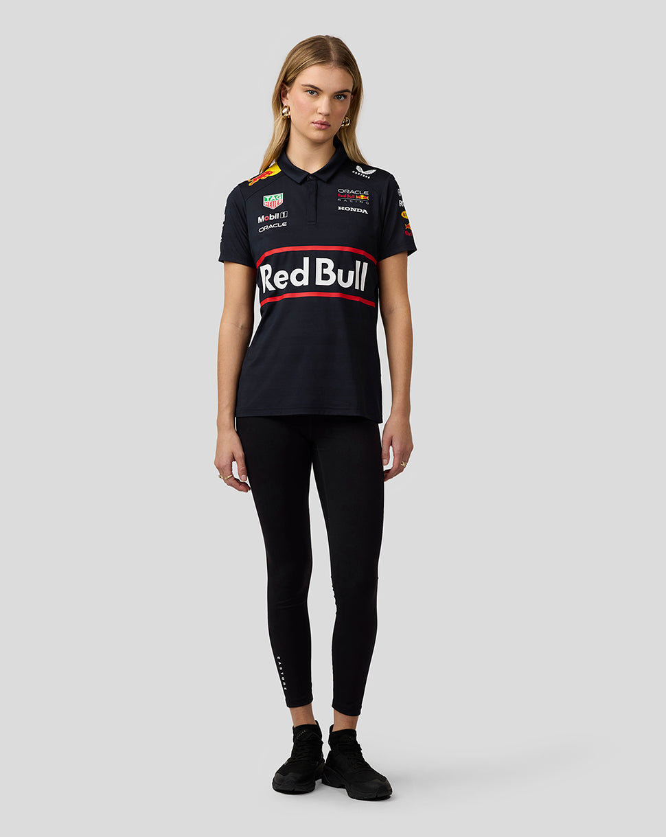 Oracle Red Bull Racing dames Teamline poloshirt met korte mouw – Night Sky - Night Sky