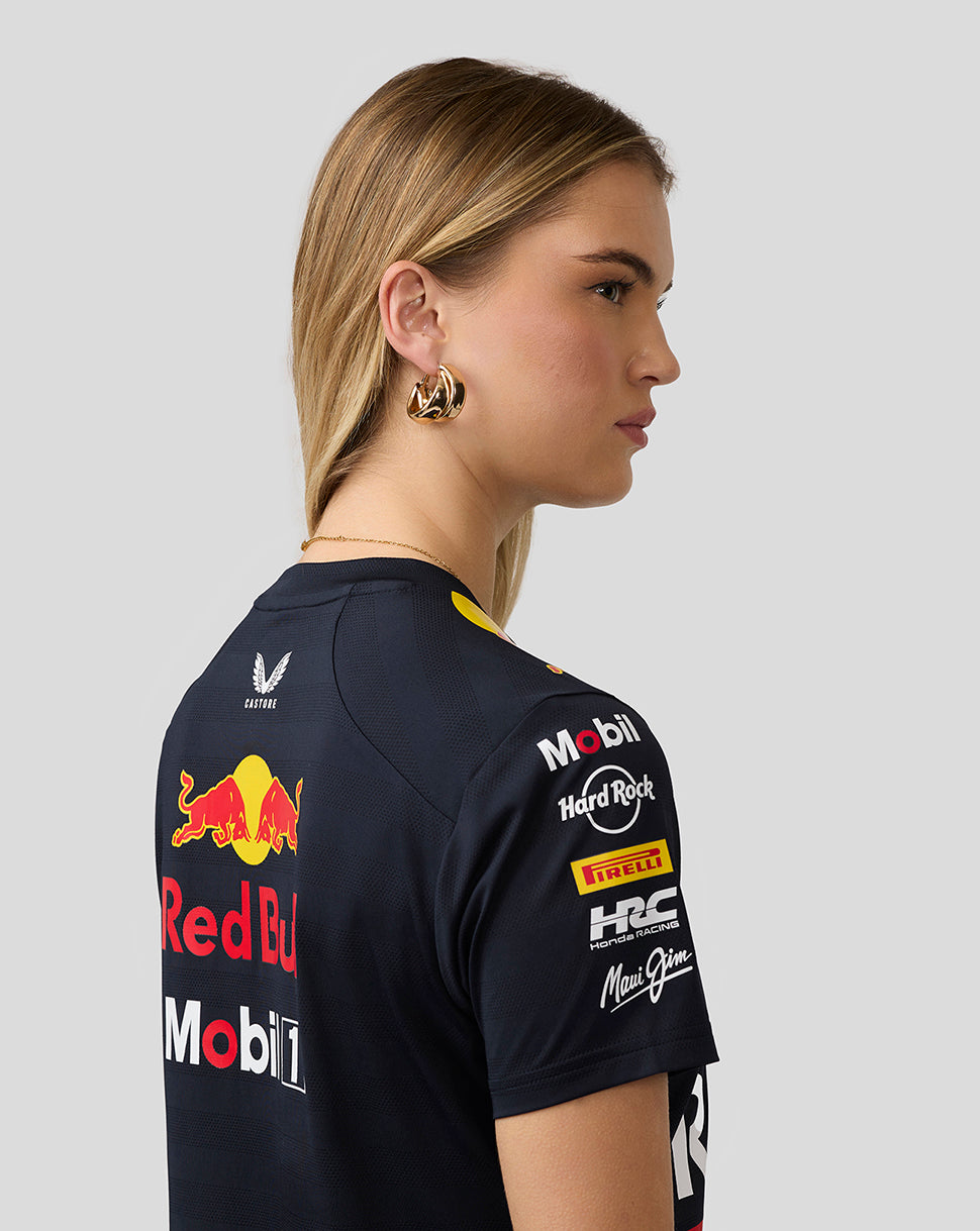 Camiseta Oracle Red Bull Racing Mujer Teamline Set Up – Cielo nocturno - Night Sky