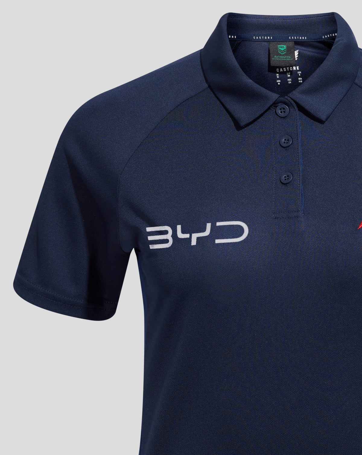 Sydney Roosters 2025 Damen Pro Players Presentation Poloshirt - Marineblau