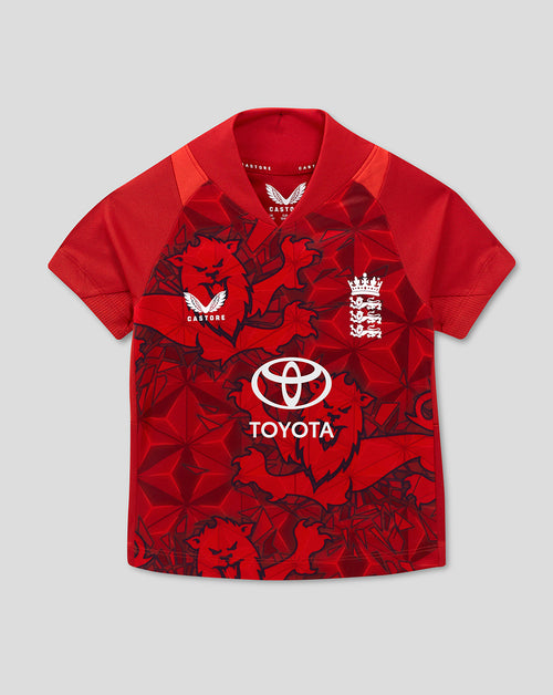England Cricket T20 Infant Short Sleeve Shirt 25/26