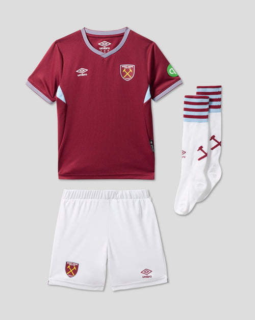 West Ham Infant 25/26 Home Kit - New Claret