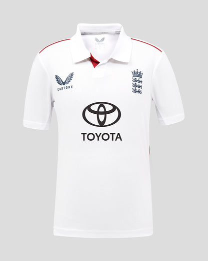 Junior England Cricket 25/26 Test Shirt + Wide Brim Hat