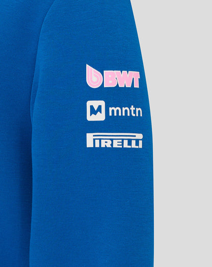 Bwt Alpine F1 Team Kit Juniors Pullover Hoodie - Lapis Blue