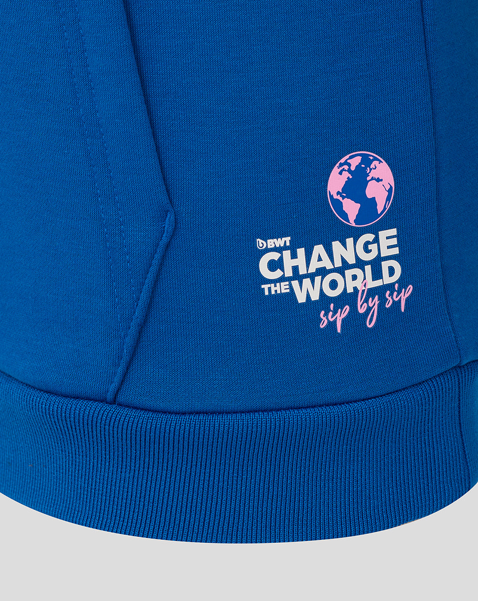 Bwt Alpine F1 Team Kit Juniors Pullover Hoodie - Lapis Blue