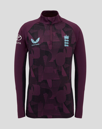 England Cricket Training Junior 1/4 Zip Top 25/26